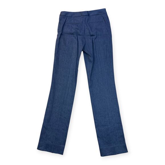 Carlisle Collection Womens Pants Christy Linen Blend Straight Leg Sz 4 New - Picture 3 of 14